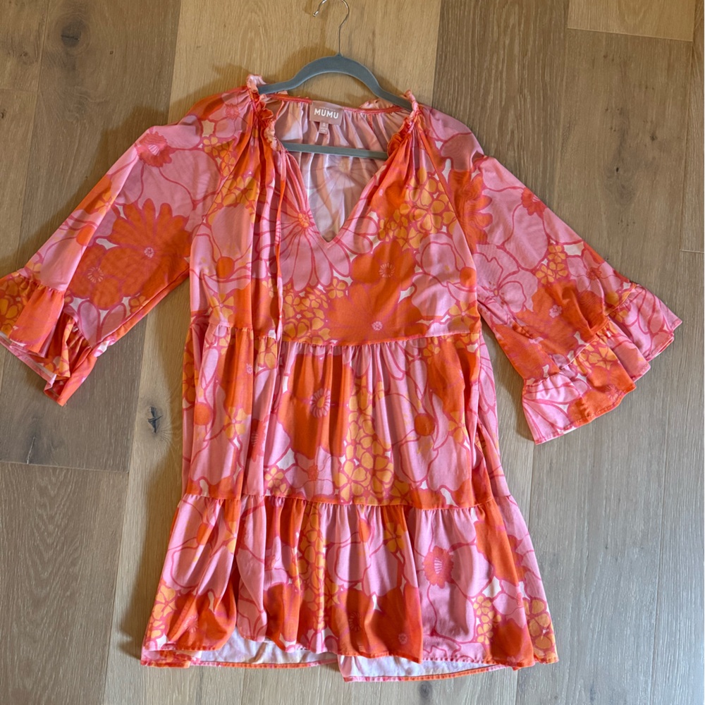 Show Me Your MuMu Coral and Peach Top